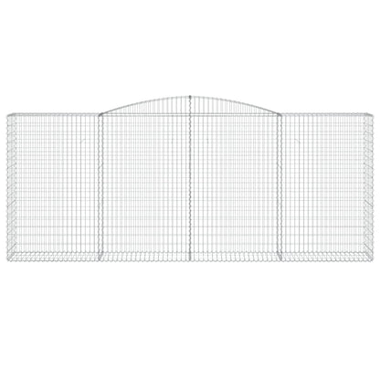 Arched Gabion Baskets Galvanised Iron