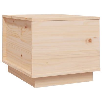 vidaXL Coffee Table 40x50x35 cm Solid Wood Pine 2
