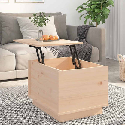vidaXL Coffee Table 40x50x35 cm Solid Wood Pine 3