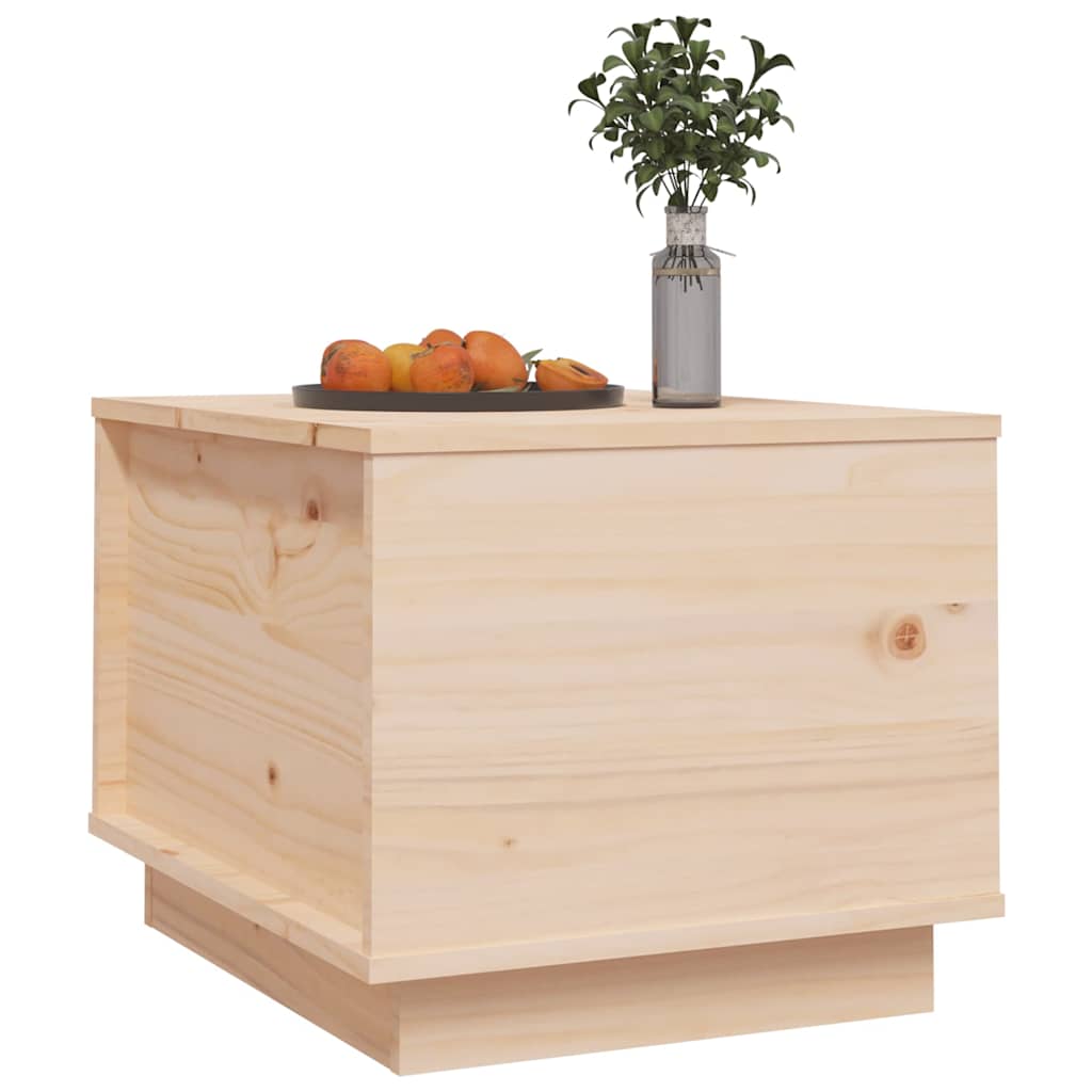 vidaXL Coffee Table 40x50x35 cm Solid Wood Pine 4