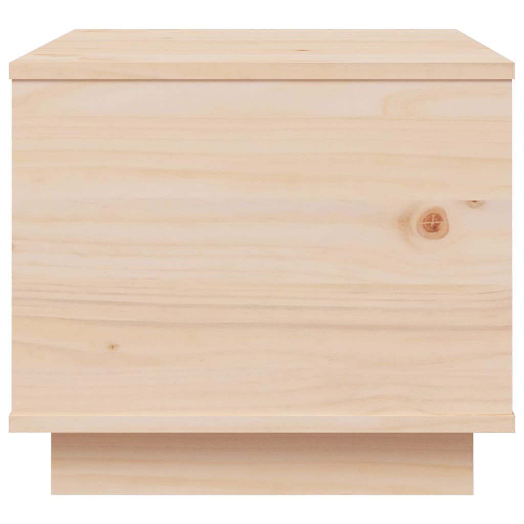 vidaXL Coffee Table 40x50x35 cm Solid Wood Pine 6