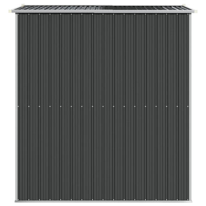 vidaXL Garden Shed Anthracite 192x191x223 cm Galvanised Steel 5