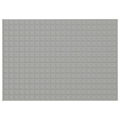 vidaXL Weighted Blanket Grey 155x220 cm 7 kg Fabric 3