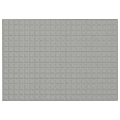 vidaXL Weighted Blanket Grey 155x220 cm 11 kg Fabric 3
