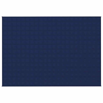 vidaXL Weighted Blanket Blue 155x220 cm 11 kg Fabric 3