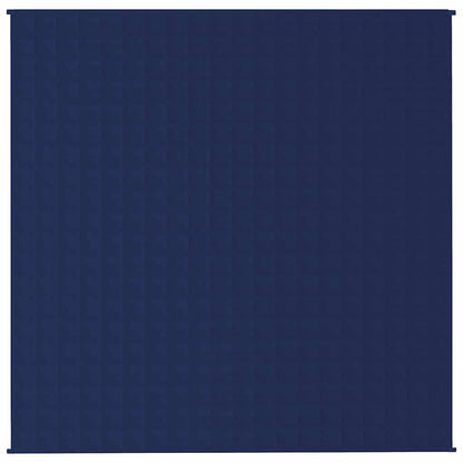 vidaXL Weighted Blanket Blue 200x200 cm 9 kg Fabric 3