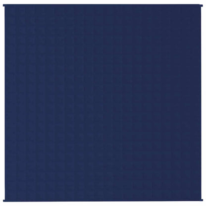 vidaXL Weighted Blanket Blue 200x200 cm 13 kg Fabric 3