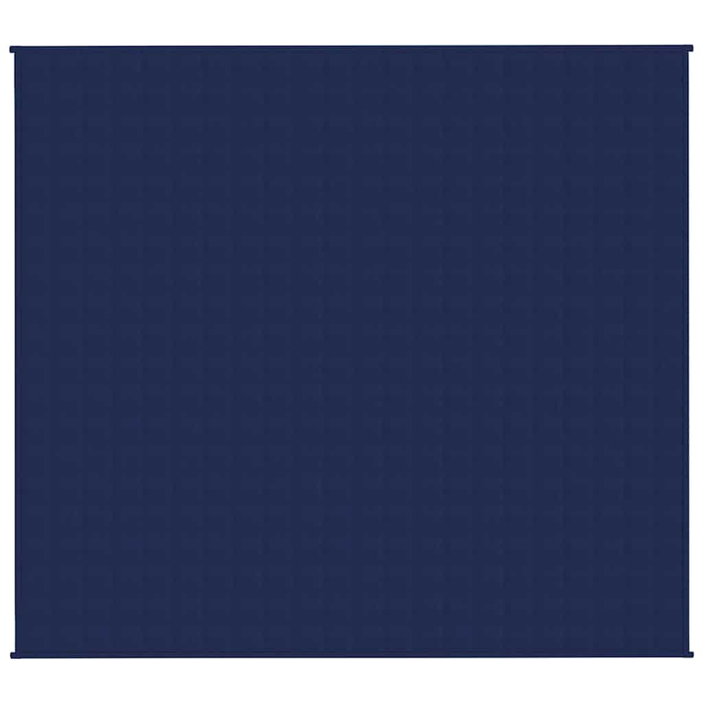 Weighted Blanket Fabric Blue 13 kg 225 cm