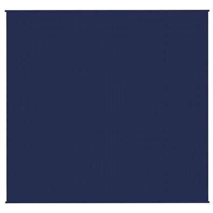 vidaXL Weighted Blanket Blue 220x235 cm King 15 kg Fabric 3