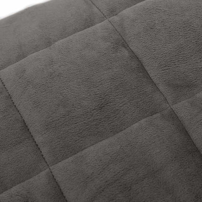 vidaXL Weighted Blanket Grey 200x225 cm 13 kg Fabric 4