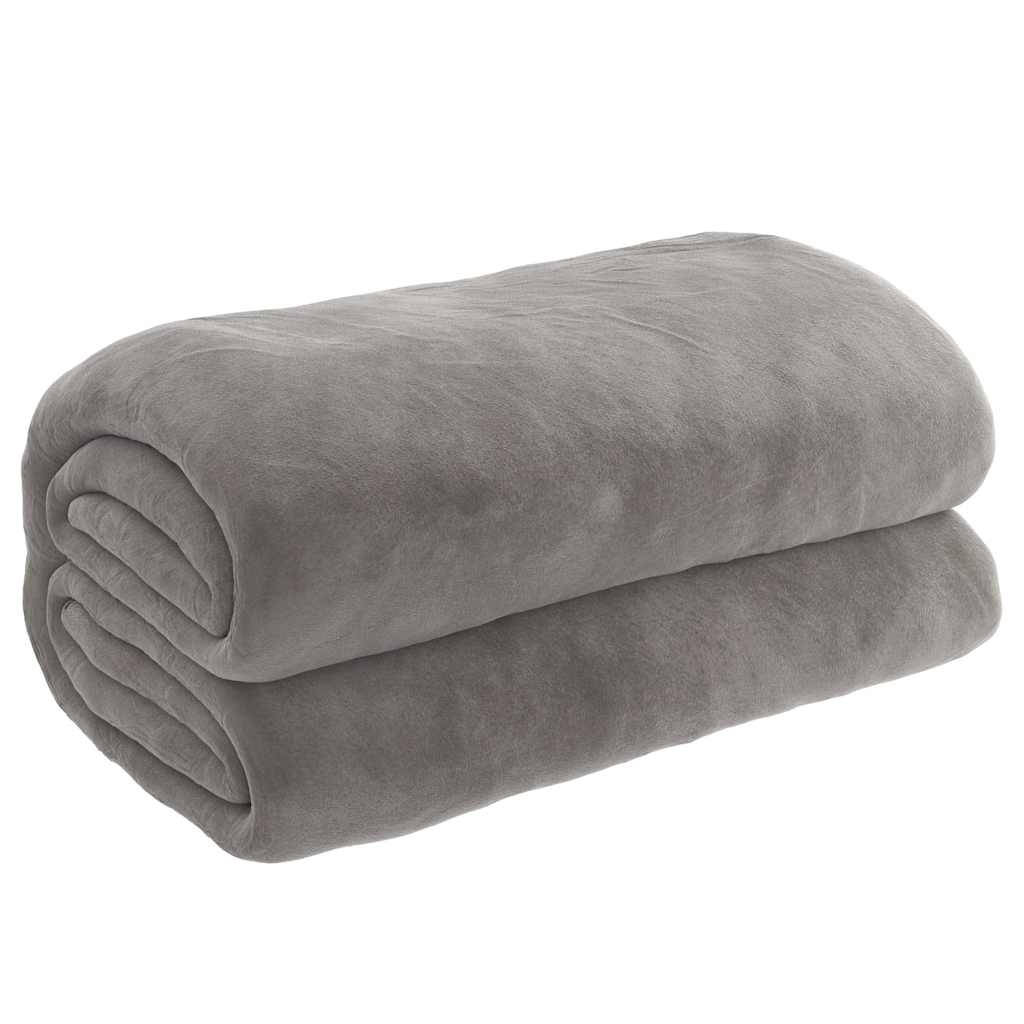 vidaXL Weighted Blanket with Cover Grey 120x180 cm 5 kg Fabric 2