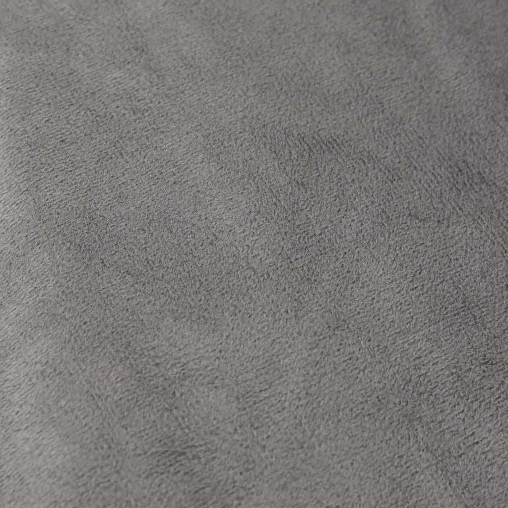 vidaXL Weighted Blanket with Cover Grey 120x180 cm 9 kg Fabric 5