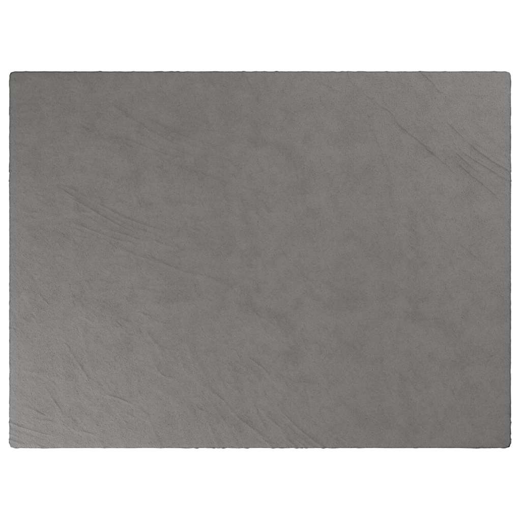 vidaXL Weighted Blanket with Cover Grey 150x200 cm 7 kg Fabric 3