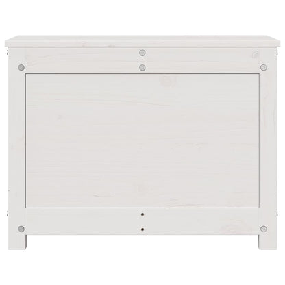 vidaXL Storage Box | White | Solid Pine Wood | Medium | Storage Box 5