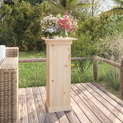 vidaXL Flower Stand Solid Wood Pine