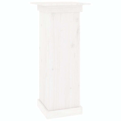 vidaXL Flower Stand White 40x40x90 cm Solid Wood Pine 2