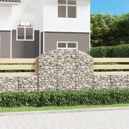 Arched Gabion Basket Galvanised Iron 150 x 30 x 40/60 cm – 150 x 50 x 220/240 cm 150 x 30 x 120/140 cm