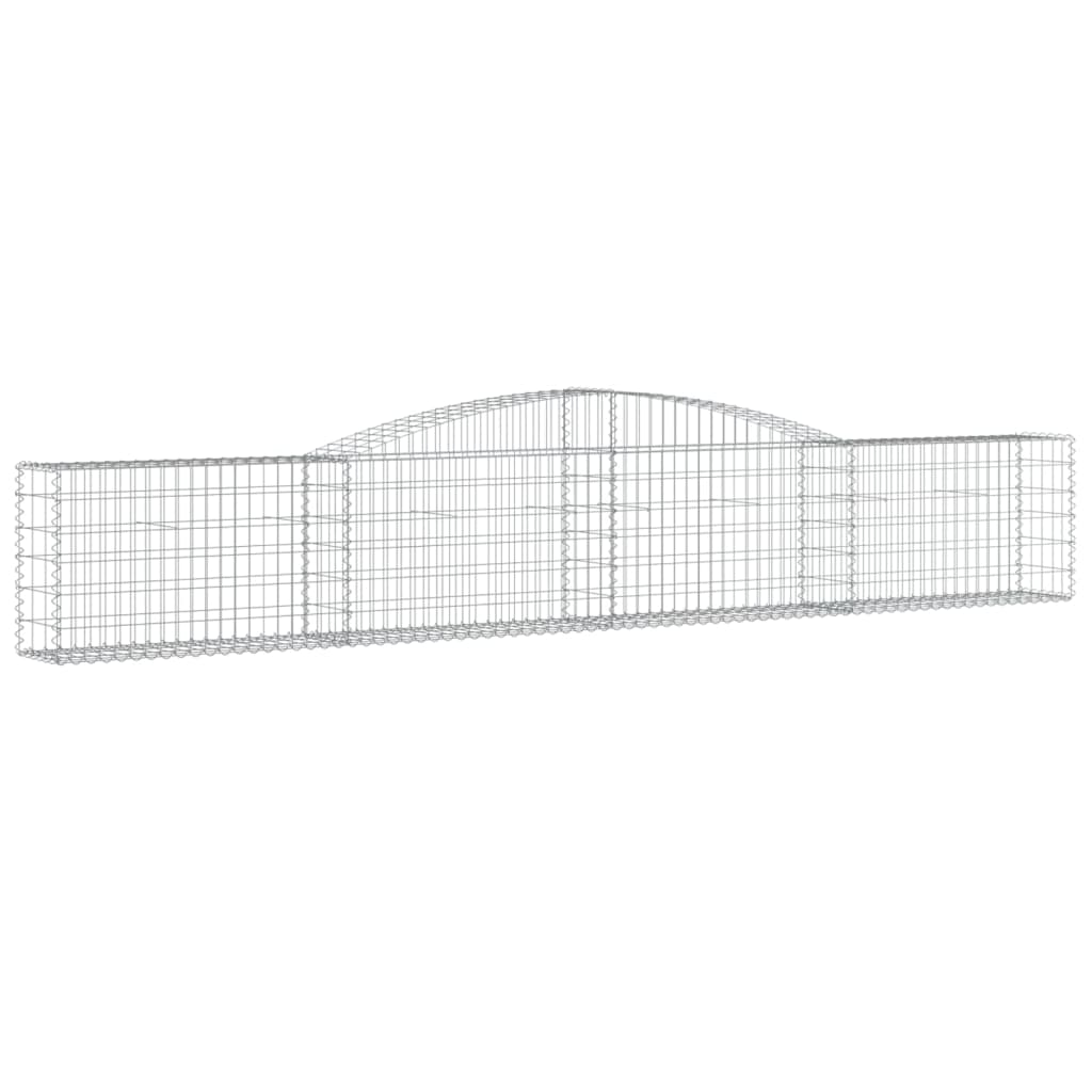 Arched Gabion Galvanised Iron