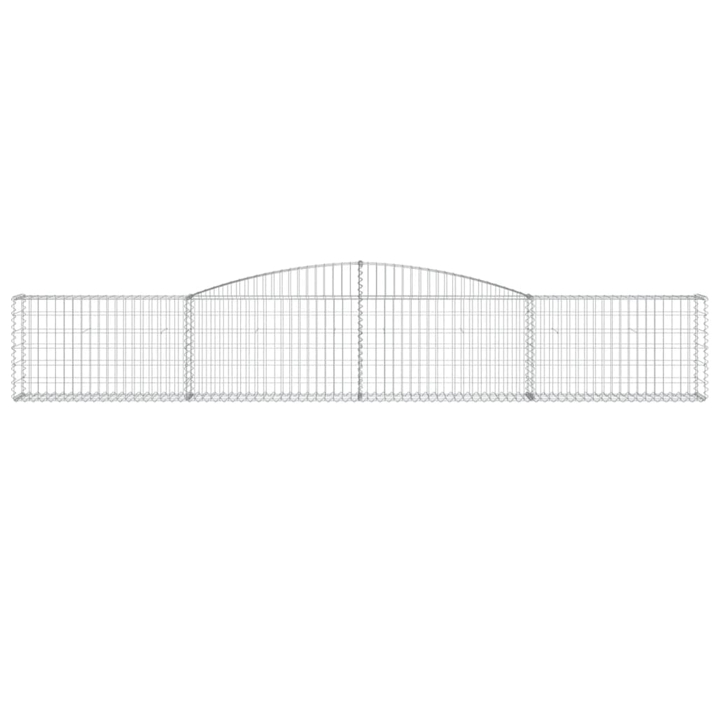 Arched Gabion Galvanised Iron