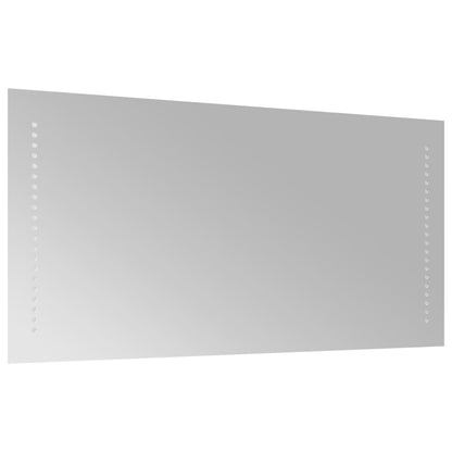vidaXL LED Bathroom Mirror 40x80 cm 6