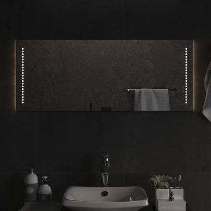 vidaXL LED Bathroom Mirror 40x100 cm 1