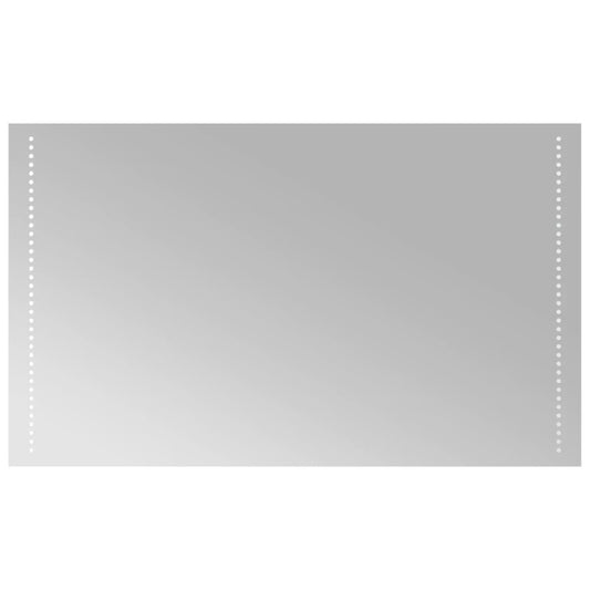 vidaXL LED Bathroom Mirror 60x100 cm 2