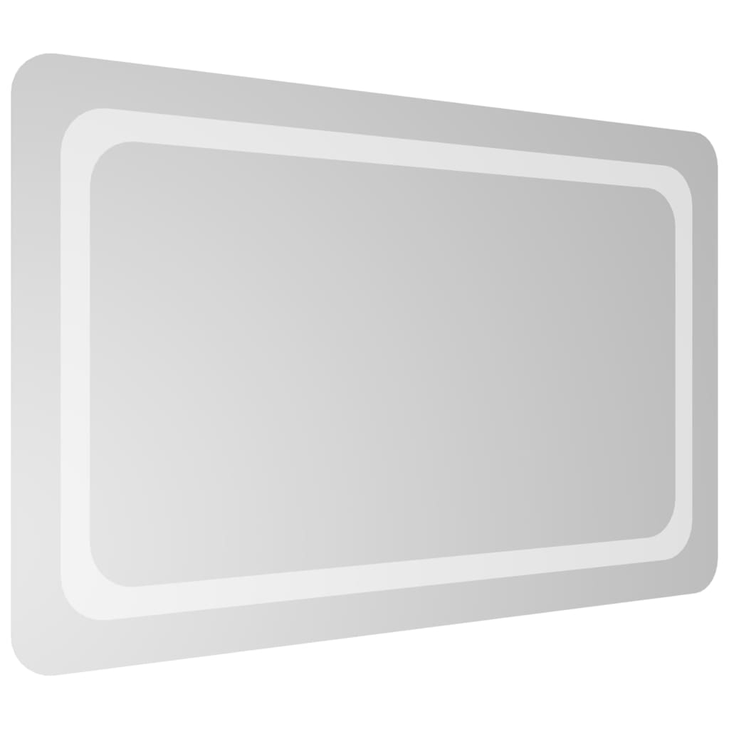 vidaXL LED Bathroom Mirror 50x80 cm 2