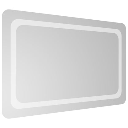 vidaXL LED Bathroom Mirror 50x80 cm 2