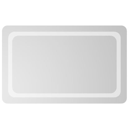 vidaXL LED Bathroom Mirror 50x80 cm 3