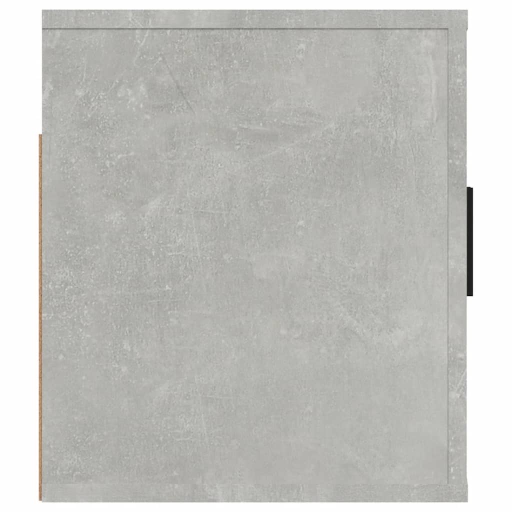 vidaXL Wall Mounted TV Cabinet Concrete Grey 80x34,5x40 cm 6