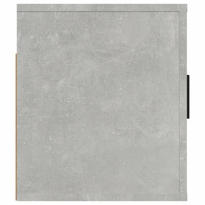 vidaXL Wall Mounted TV Cabinet Concrete Grey 80x34,5x40 cm 6