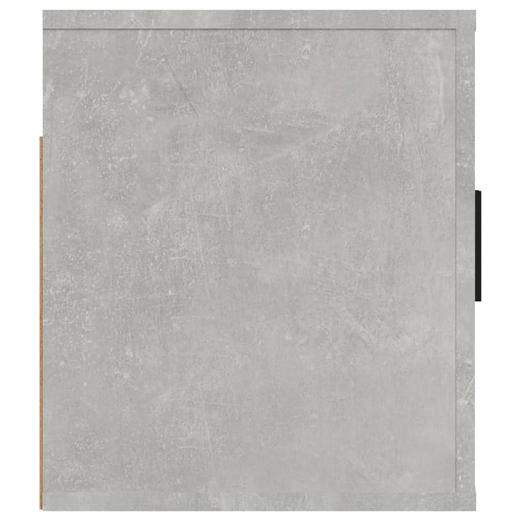 vidaXL Wall Mounted TV Cabinet Concrete Grey 100x34,5x40 cm 6