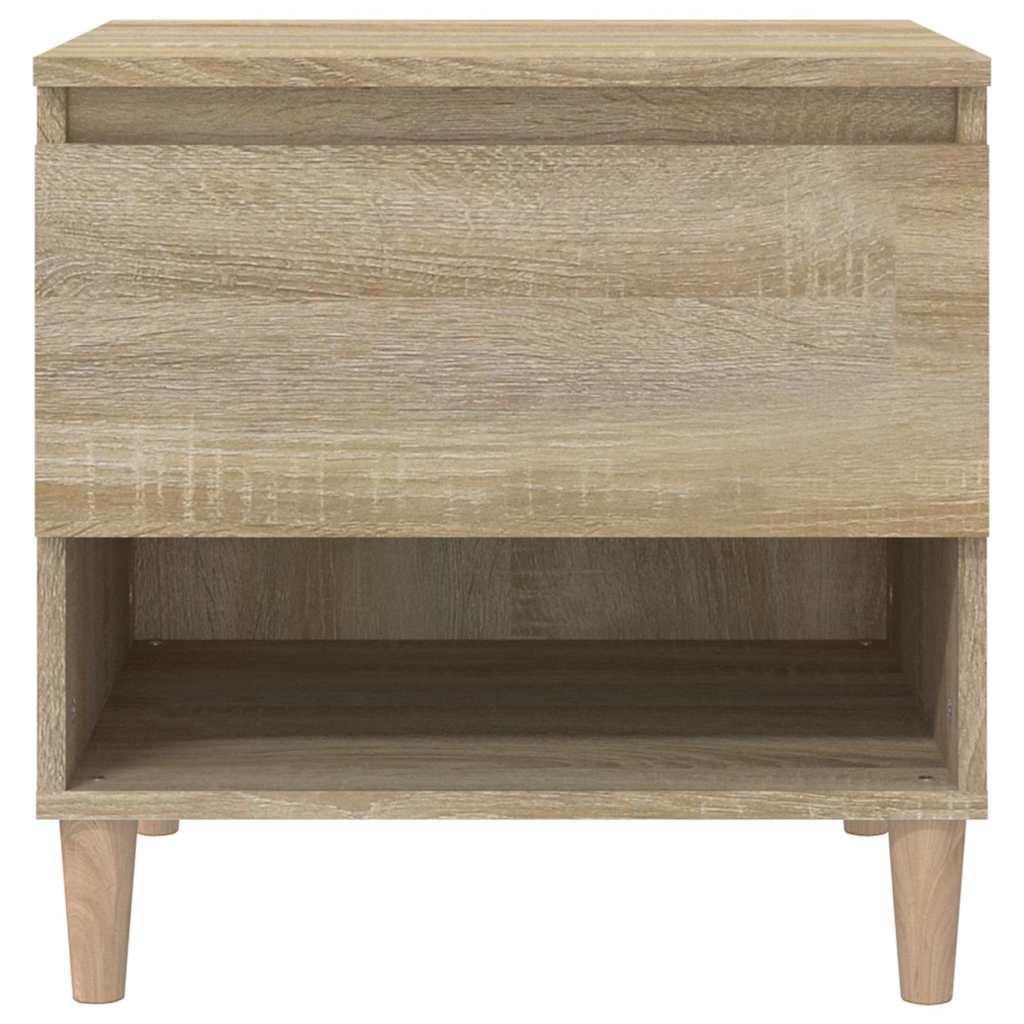 vidaXL Bedside Tables 2 pcs Sonoma Oak 50x46x50 Engineered Wood 5