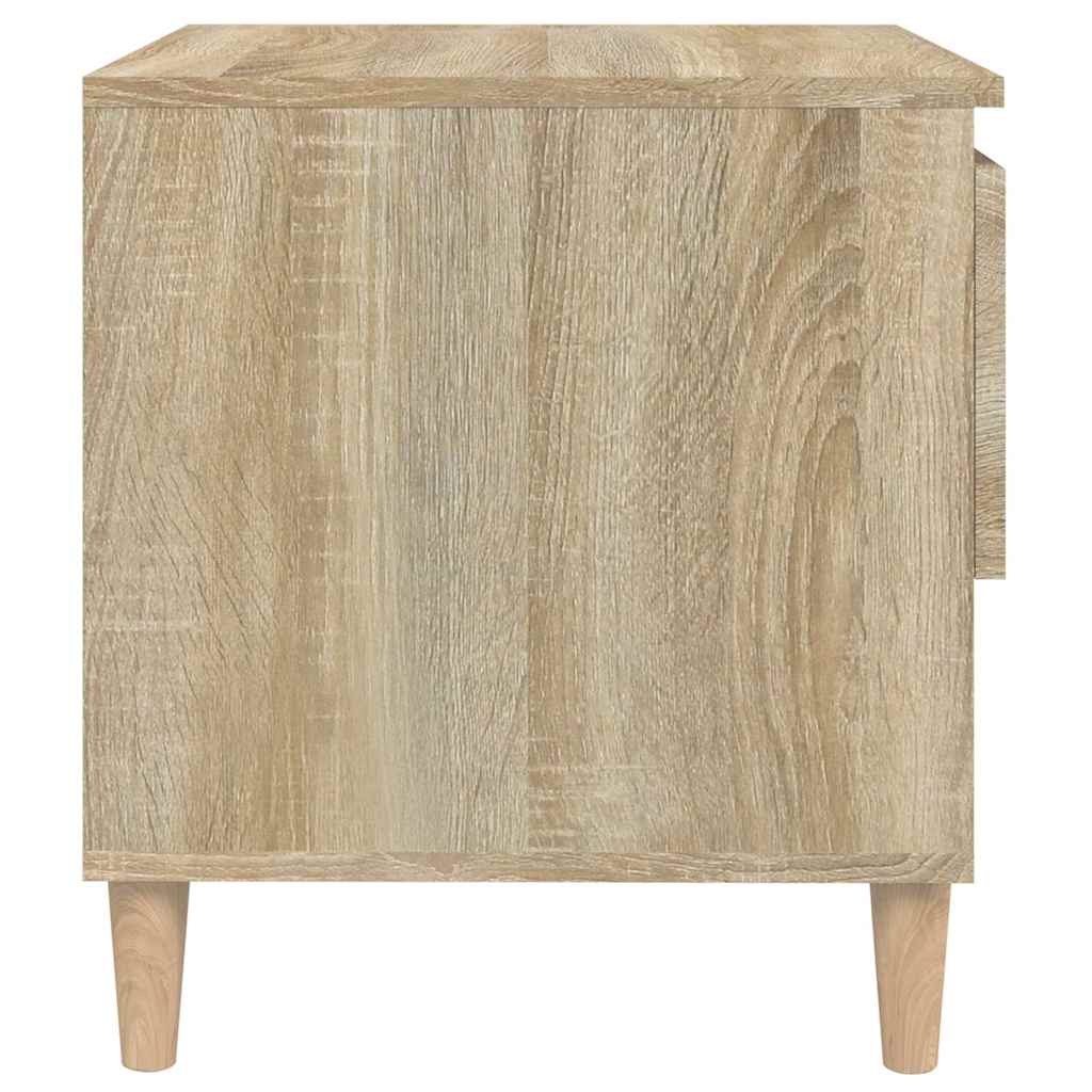 vidaXL Bedside Tables 2 pcs Sonoma Oak 50x46x50 Engineered Wood 6
