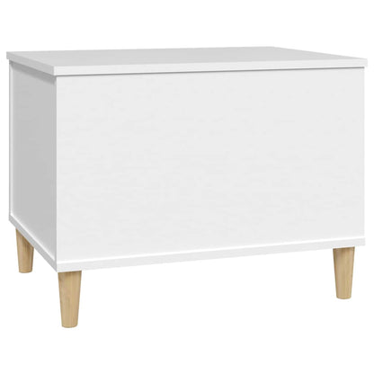 vidaXL Coffee Table White 60x44,5x45 cm Engineered Wood 4