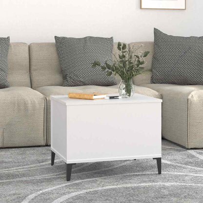 vidaXL Coffee Table White 60x44,5x45 cm Engineered Wood 3