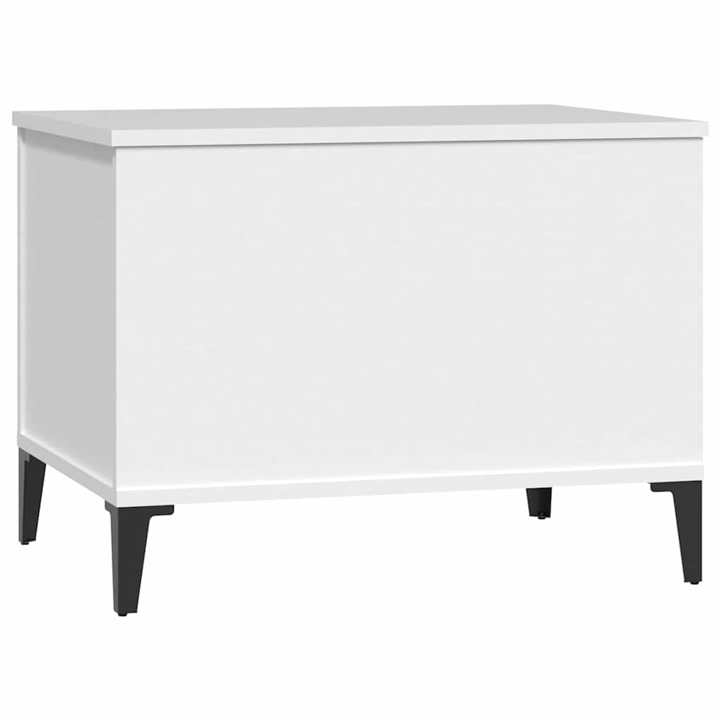vidaXL Coffee Table White 60x44,5x45 cm Engineered Wood 4