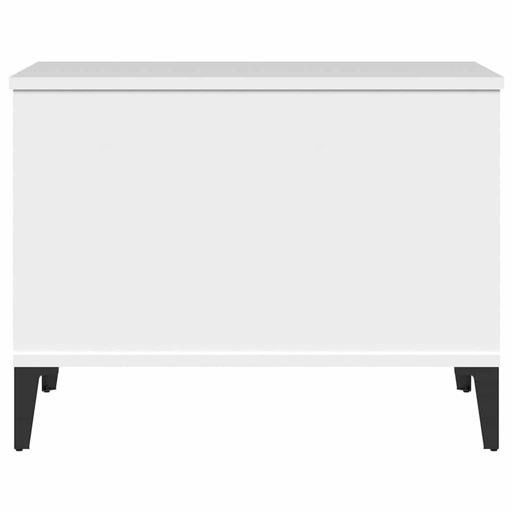 vidaXL Coffee Table White 60x44,5x45 cm Engineered Wood 5