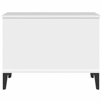 vidaXL Coffee Table White 60x44,5x45 cm Engineered Wood 5