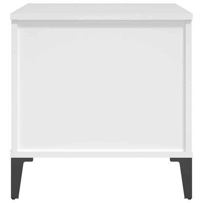 vidaXL Coffee Table White 60x44,5x45 cm Engineered Wood 6
