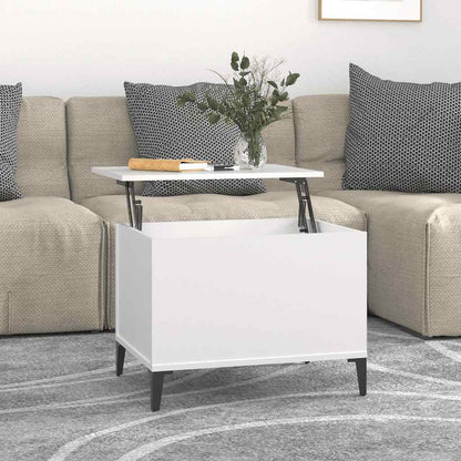 vidaXL Coffee Table White 60x44,5x45 cm Engineered Wood 1