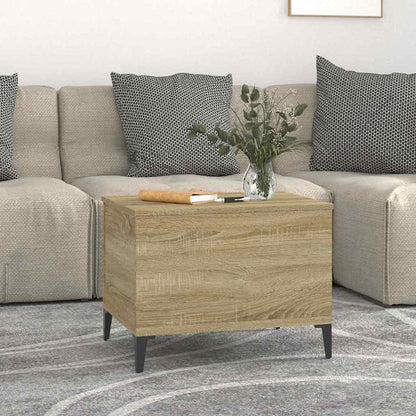 vidaXL Coffee Table Sonoma Oak 60x44,5x45 cm Engineered Wood 3