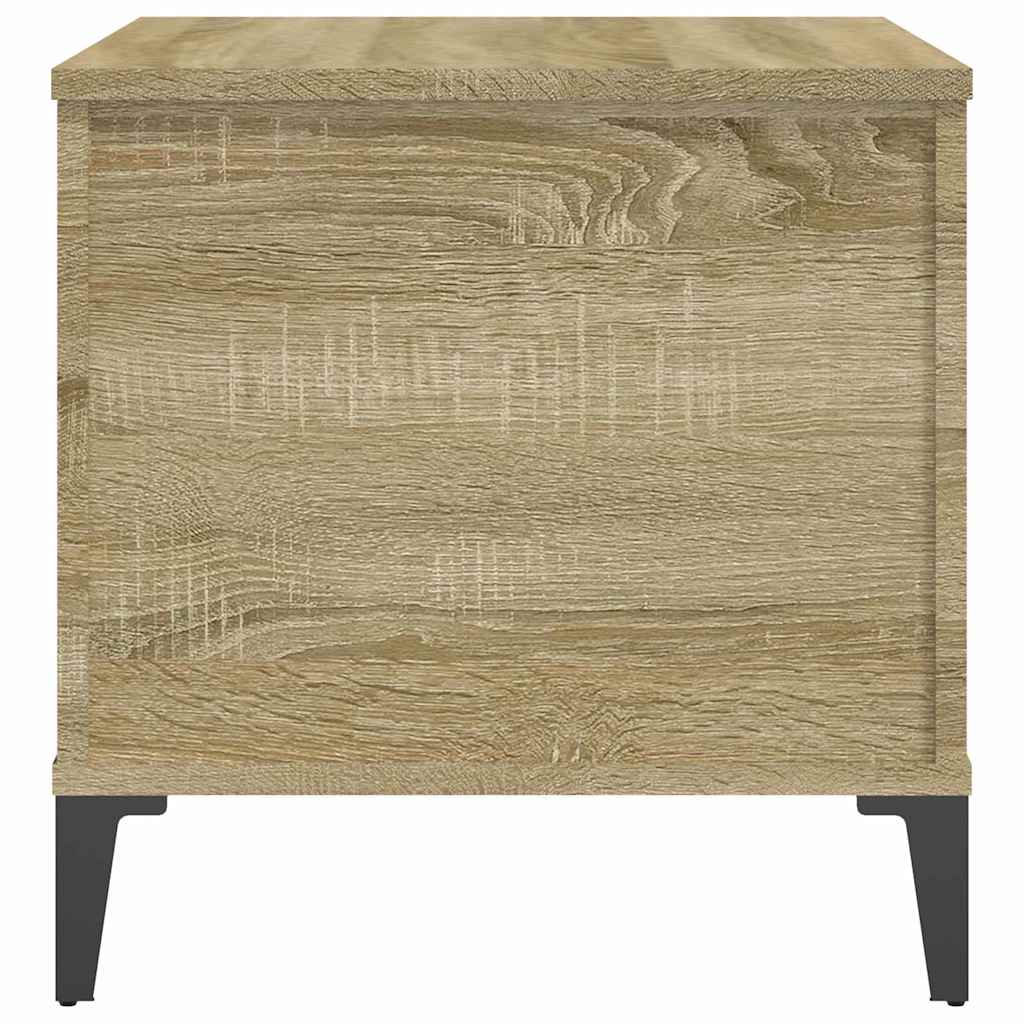vidaXL Coffee Table Sonoma Oak 60x44,5x45 cm Engineered Wood 6