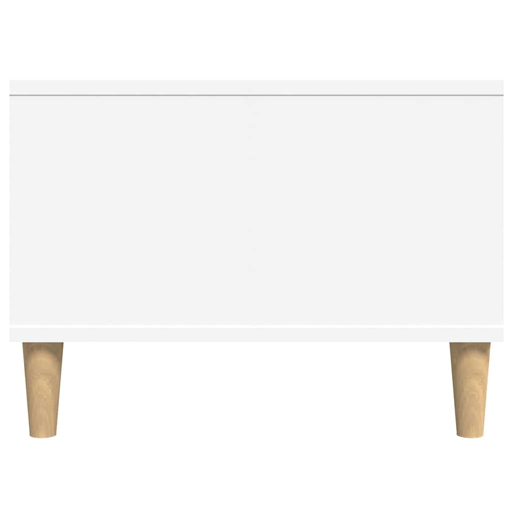 Coffee Table White Engineered Wood