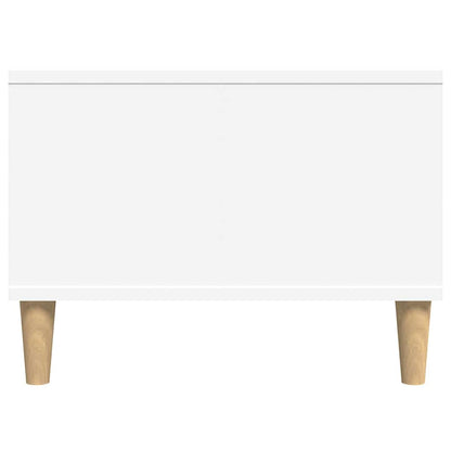 Coffee Table White Engineered Wood