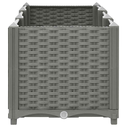 vidaXL Raised Bed 120x40x38 cm Polypropylene 3