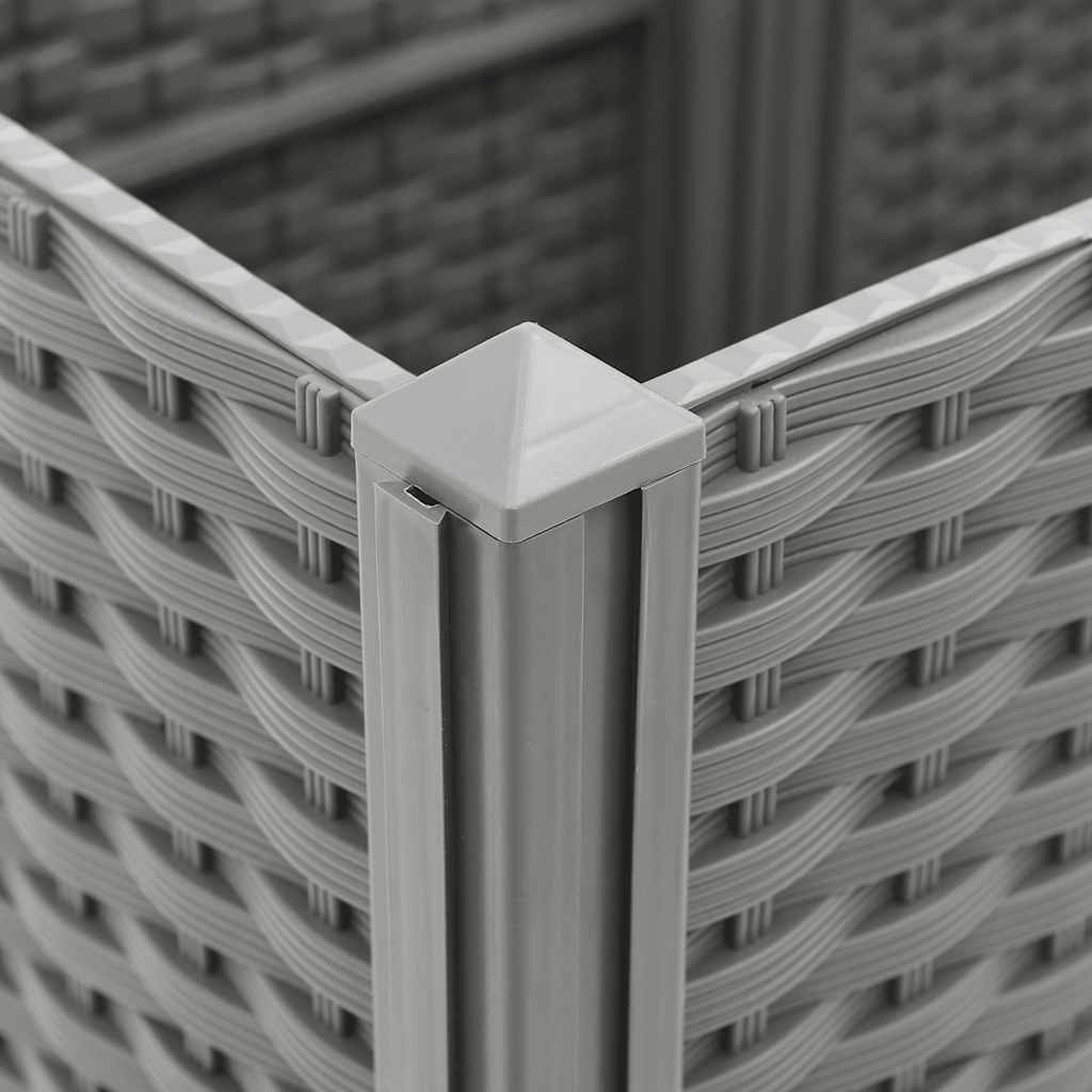 vidaXL Raised Bed 160x40x38 cm Polypropylene 5