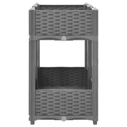 vidaXL Raised Bed 80x40x71 cm Polypropylene 3
