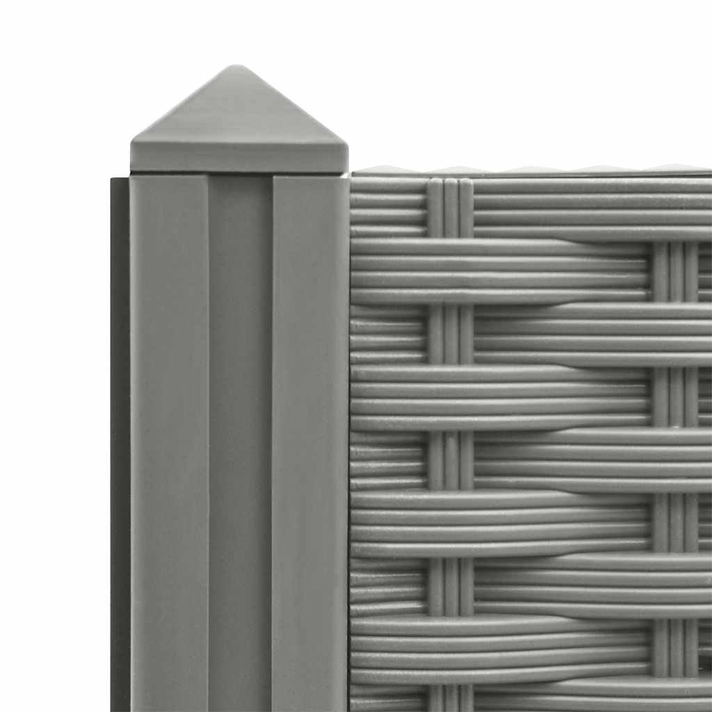 vidaXL Raised Bed 80x80x38 cm Polypropylene 4