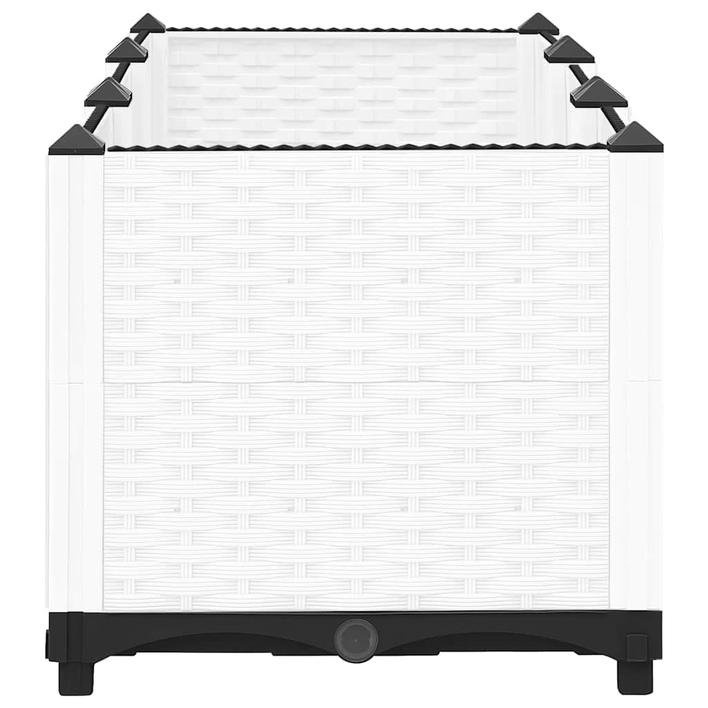 vidaXL Raised Bed 120x40x38 cm Polypropylene 3